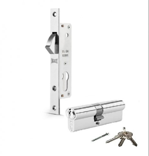 KALE SİLİNDİRLİ SÜRME KAPI KİLİDİ 20 MM 